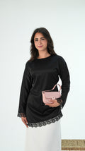 Satin Lace top
